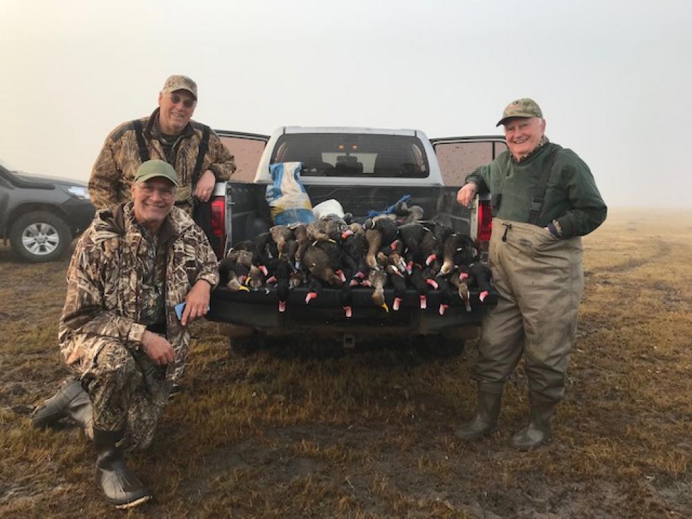 Wings Duck Hunting in Buenos Aires Three Gentlemen from Wings Duck Hunting in Buenos Aires