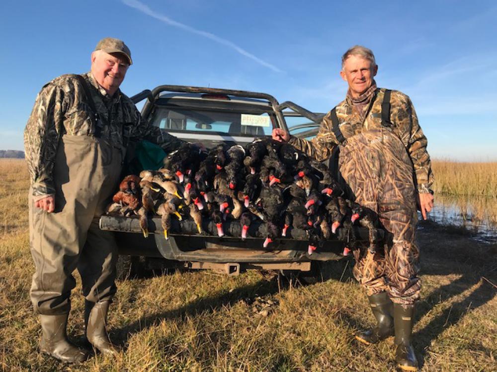 truck of ducks from duck hunt in estancia santa rita lodge argentina truck of ducks from duck hunt in estancia santa rita lodge argentina