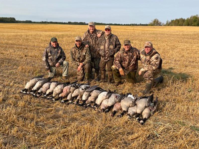 Alberta goose hunt