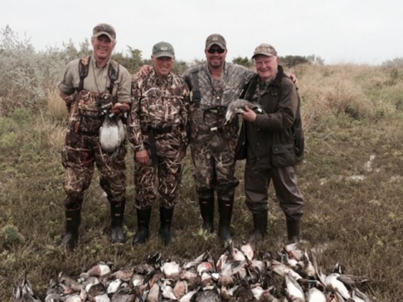 Wings LaFinca Mexico hunting group bird trophies